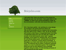 Tablet Screenshot of bricycles.com